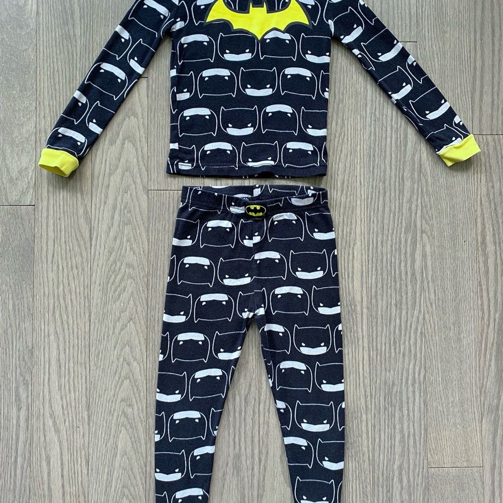 3/$25 Kids Black and Yellow Pajamas